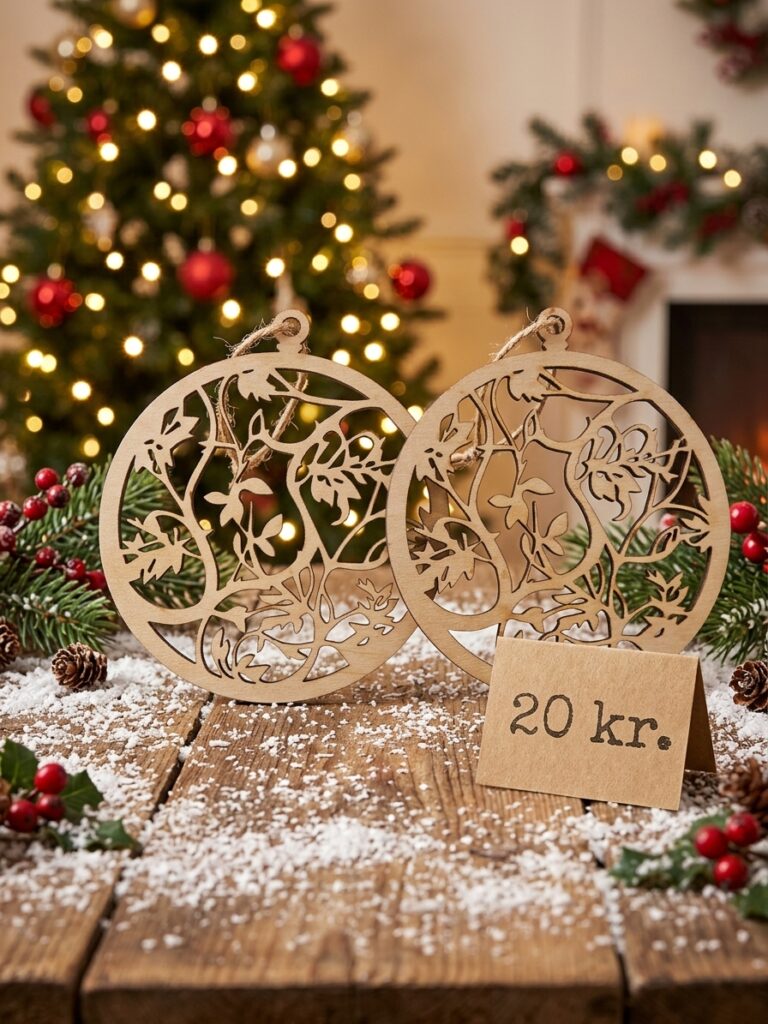 Rundt julepynt